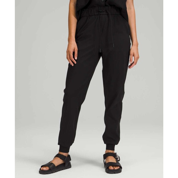lululemon athletica Pants - Lululemon Stretch High-Rise Jogger Women's Size 12 Black